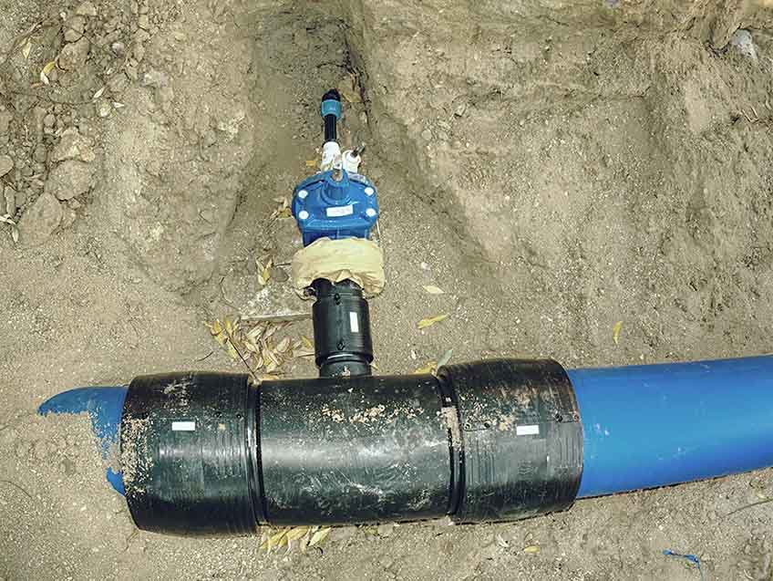 Potable water system repair