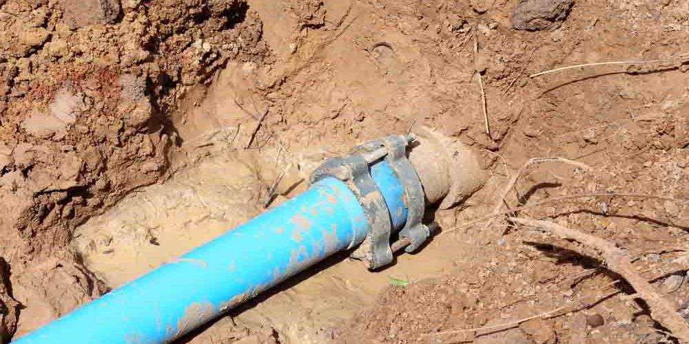 SLB technician working on municipal trenchless sewer repairs